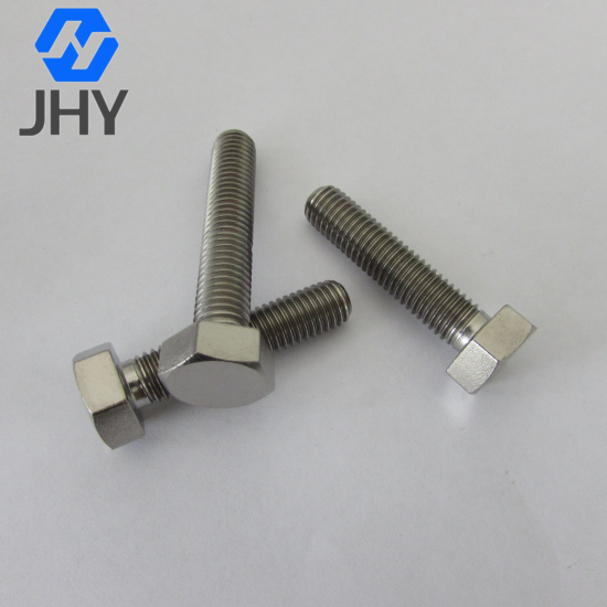 Gr2 Hot forging titanium Hexagon Bolts Gr2 Hot forging titanium Hexagon Bolts