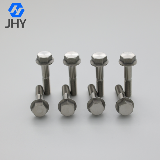 Titanium Hexagon Flange Bolts Titanium Hexagon Flange Bolts