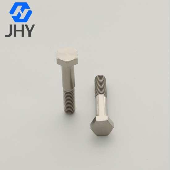 Titanium Hexagon Head Bolts - Strength Shank - Half Thread Titanium Hexagon Head Bolts - Strength Shank - Half Thread