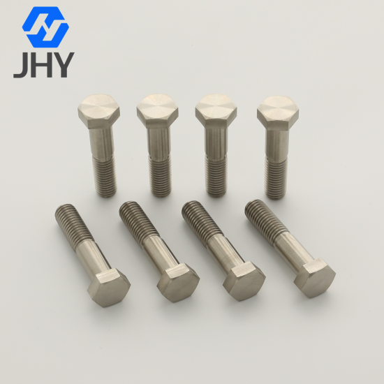 Titanium Hexagon Head Bolts - Half Thread - Product Grade A and B Titanium Hexagon Head Bolts - Half Thread - Product Grade A and B