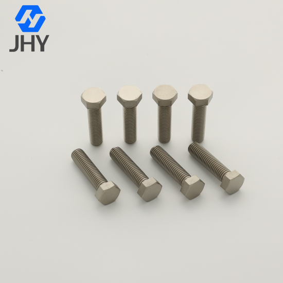 Titanium Hexagon Head Bolts - Full Thread - Product Grade A and B Titanium Hexagon Head Bolts - Full Thread - Product Grade A and B