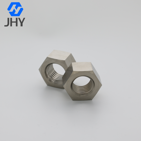Titanium Hexagon Nuts - Product Grade A and B Titanium Hexagon Nuts - Product Grade A and B