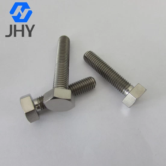 Gr2 Hot forging titanium Hexagon Bolts